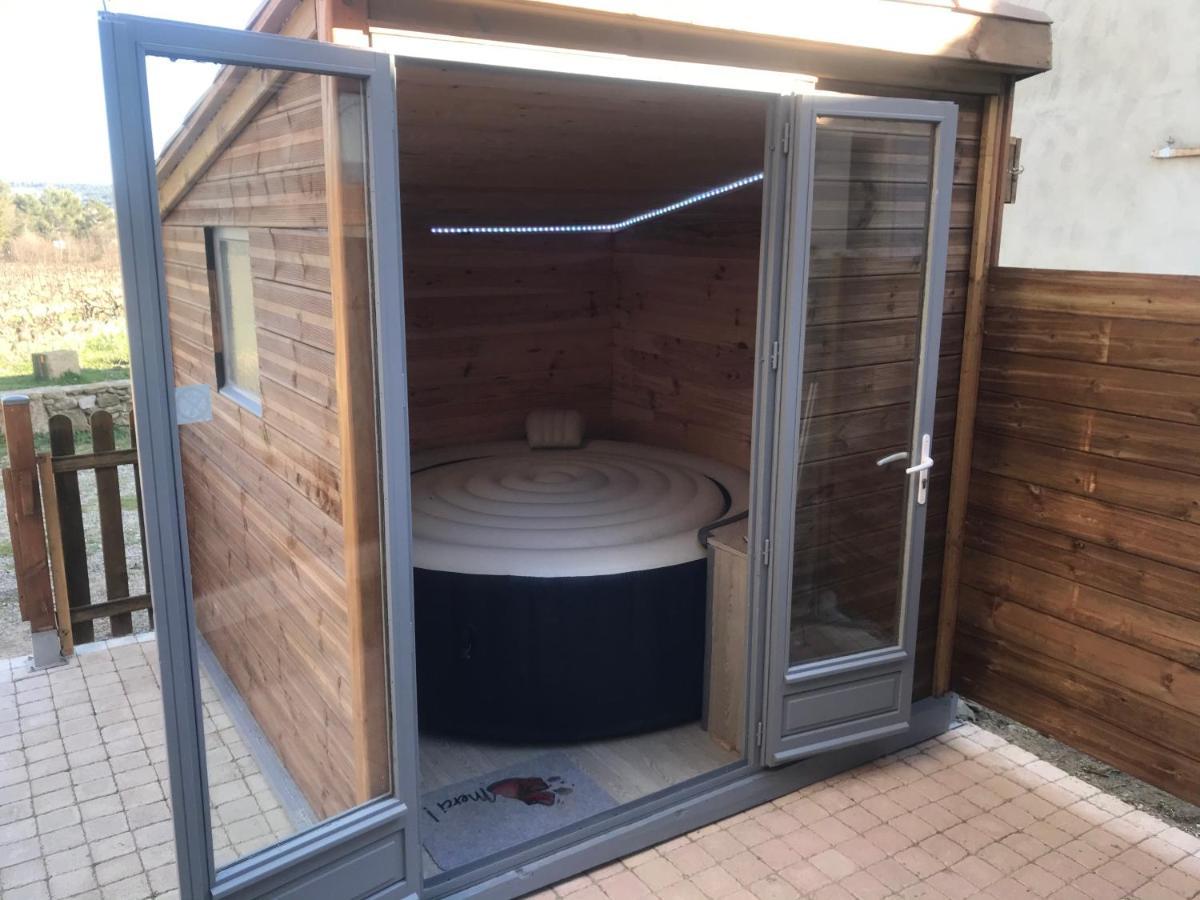 Gite Du Serre De Boudre Climatise, Spa Permanent Buisson Экстерьер фото